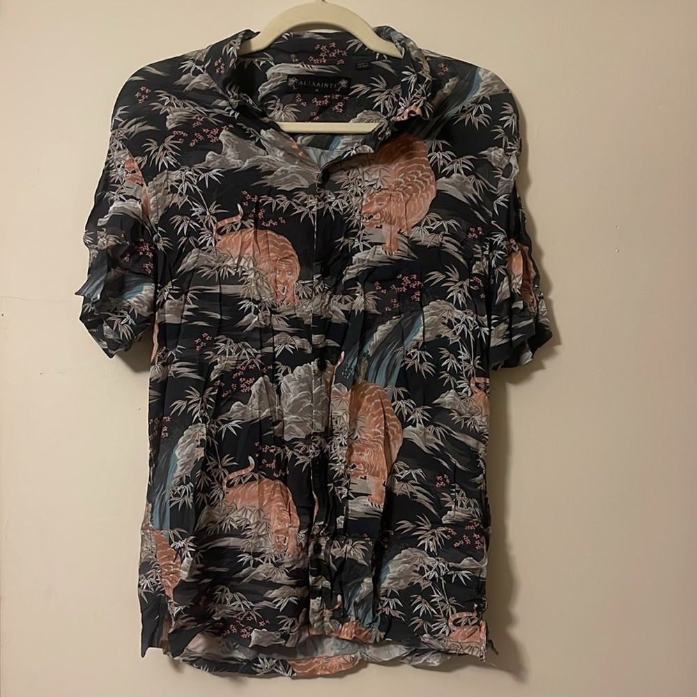 ALL SAINTS MEDAN SS SHIRT 
SIZE M